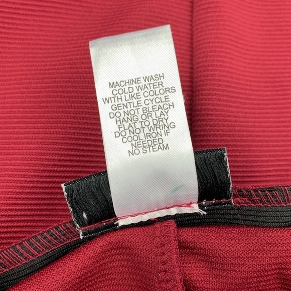 RED LIKE NEW JOE B BODY CON SKIRT - Picture 4 of 5